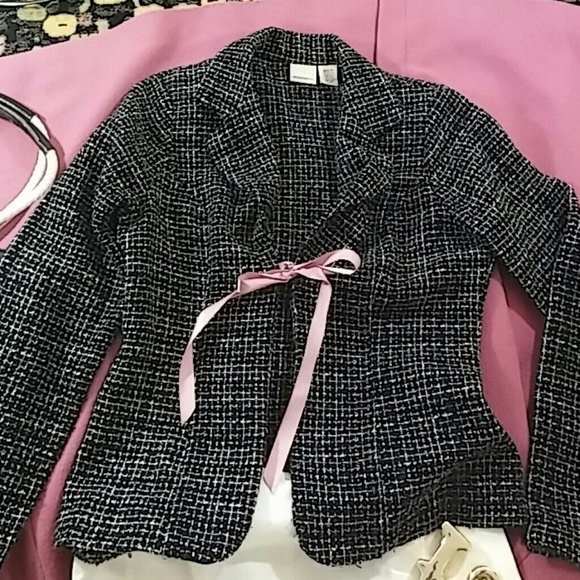 exhilaration Blazer with Ribbon Closure M - Picture 3 of 4